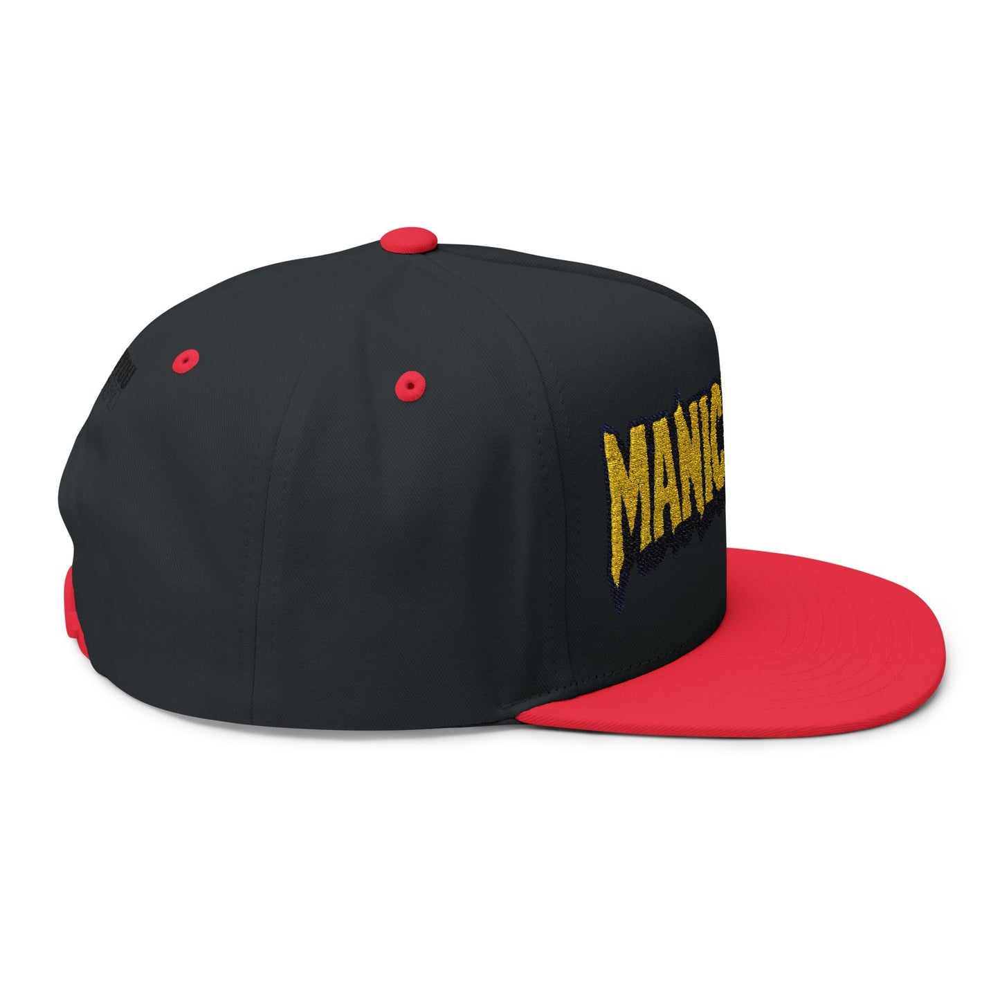 Maniception Flat Bill Embroidered Cap