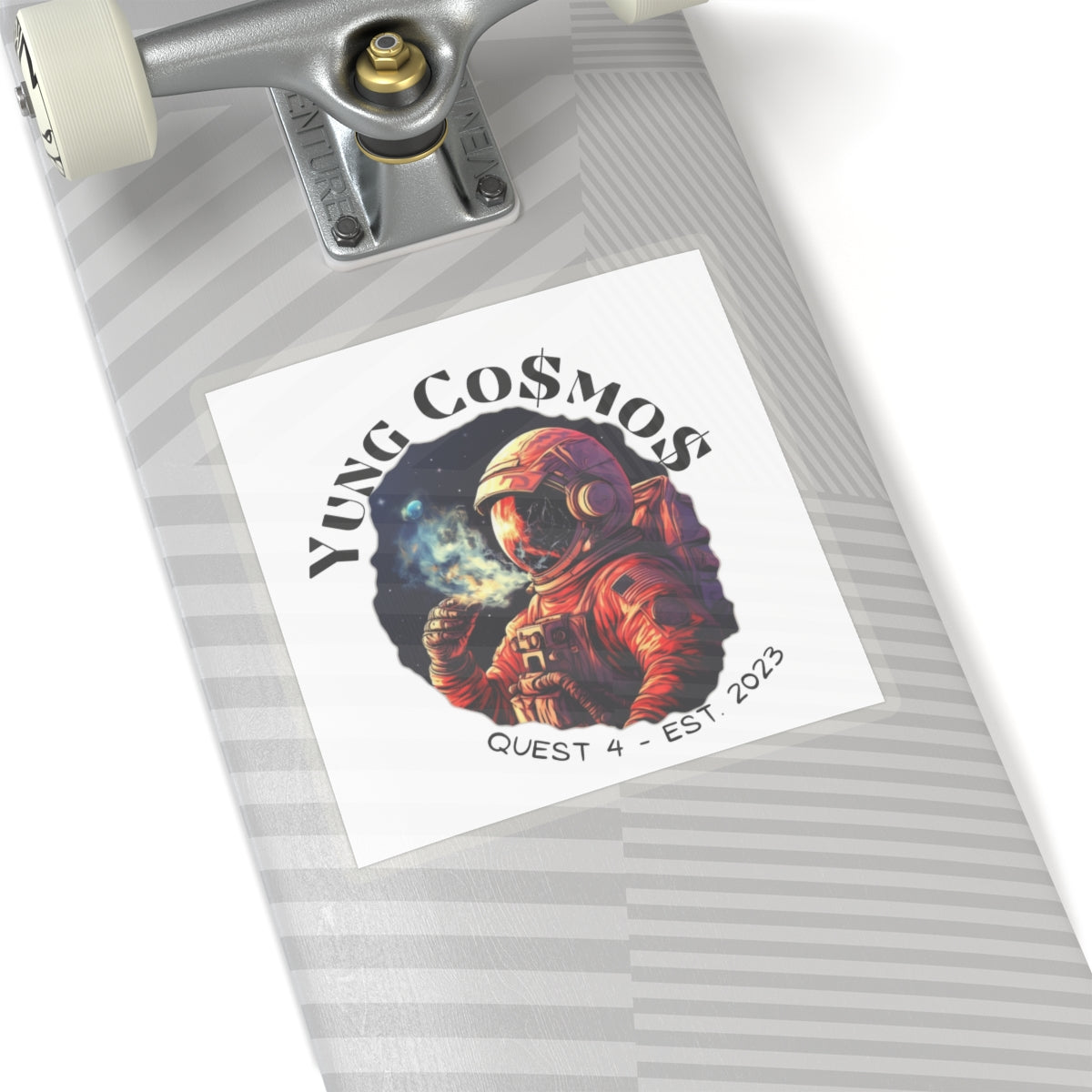 YUNG CO$MO$ Kiss-Cut Sticker