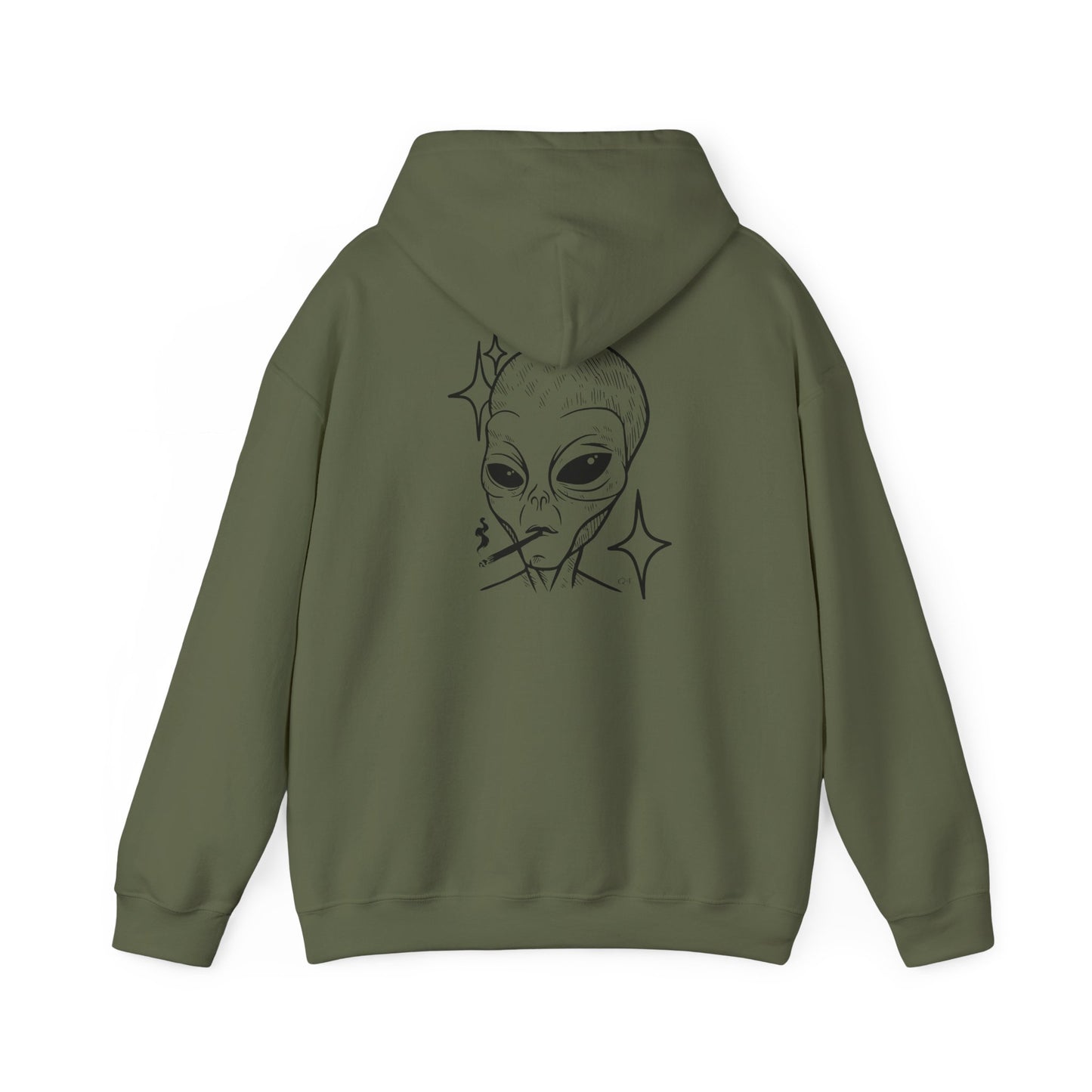 MANICEPTION Alien Hooded Sweatshirt