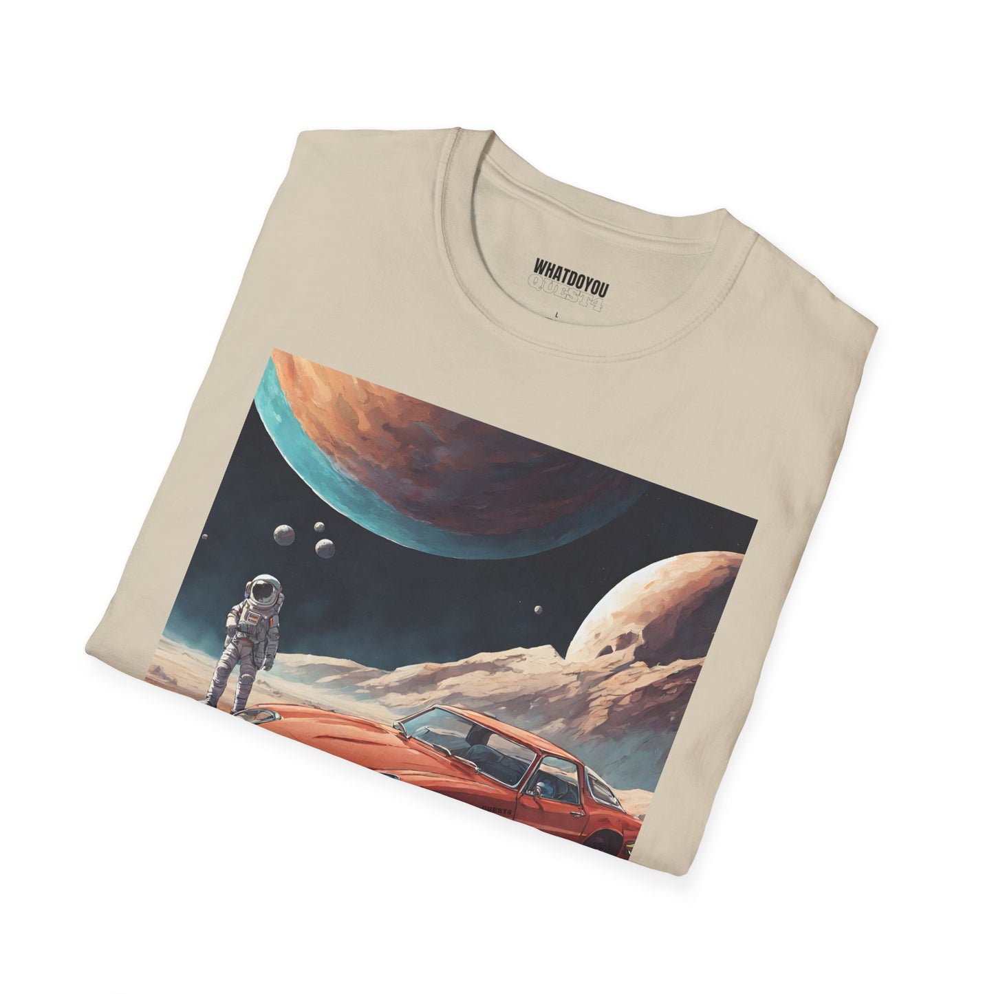 Quest4 Space Unisex Softstyle T-Shirt