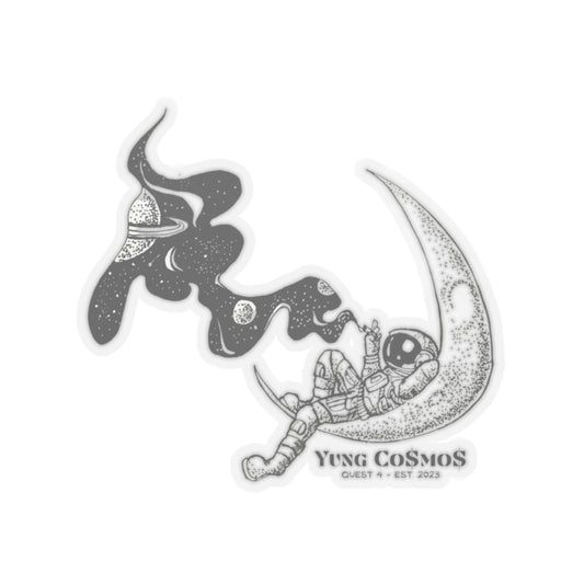 YUNG CO$MO$ Kiss-Cut Sticker