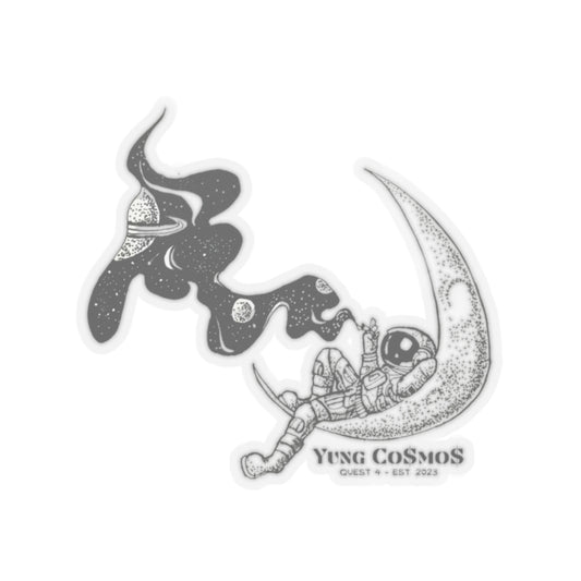 YUNG CO$MO$ Kiss-Cut Sticker