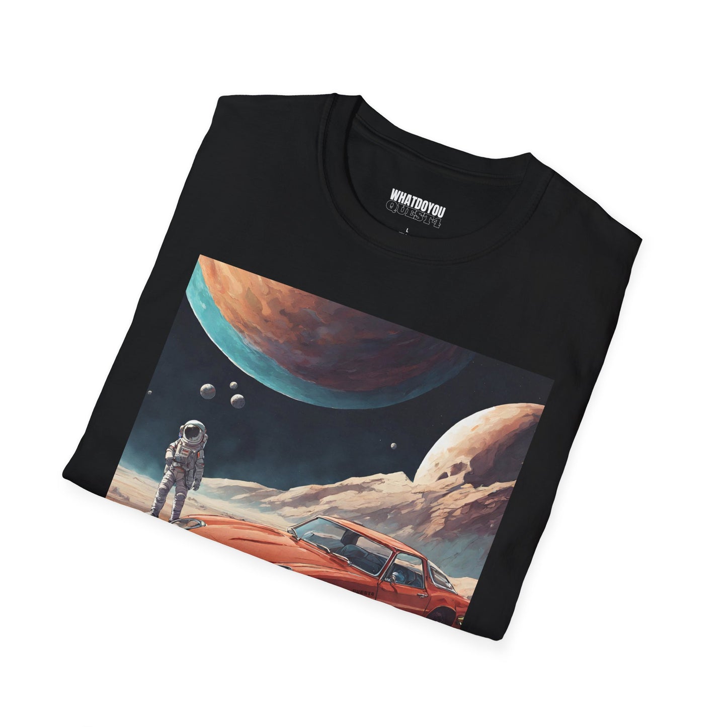 Quest4 Space Unisex Softstyle T-Shirt