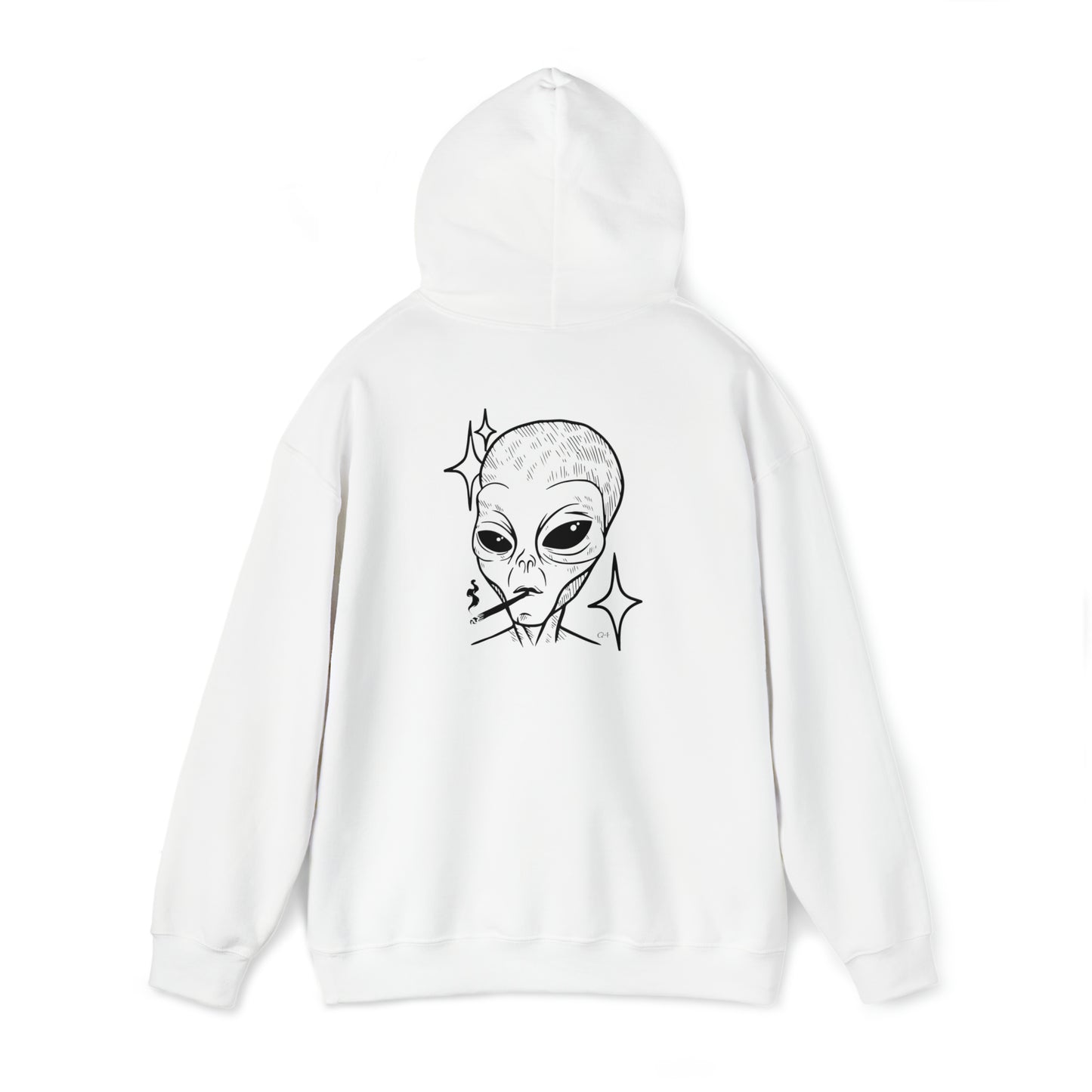 MANICEPTION Alien Unisex Hooded Sweatshirt