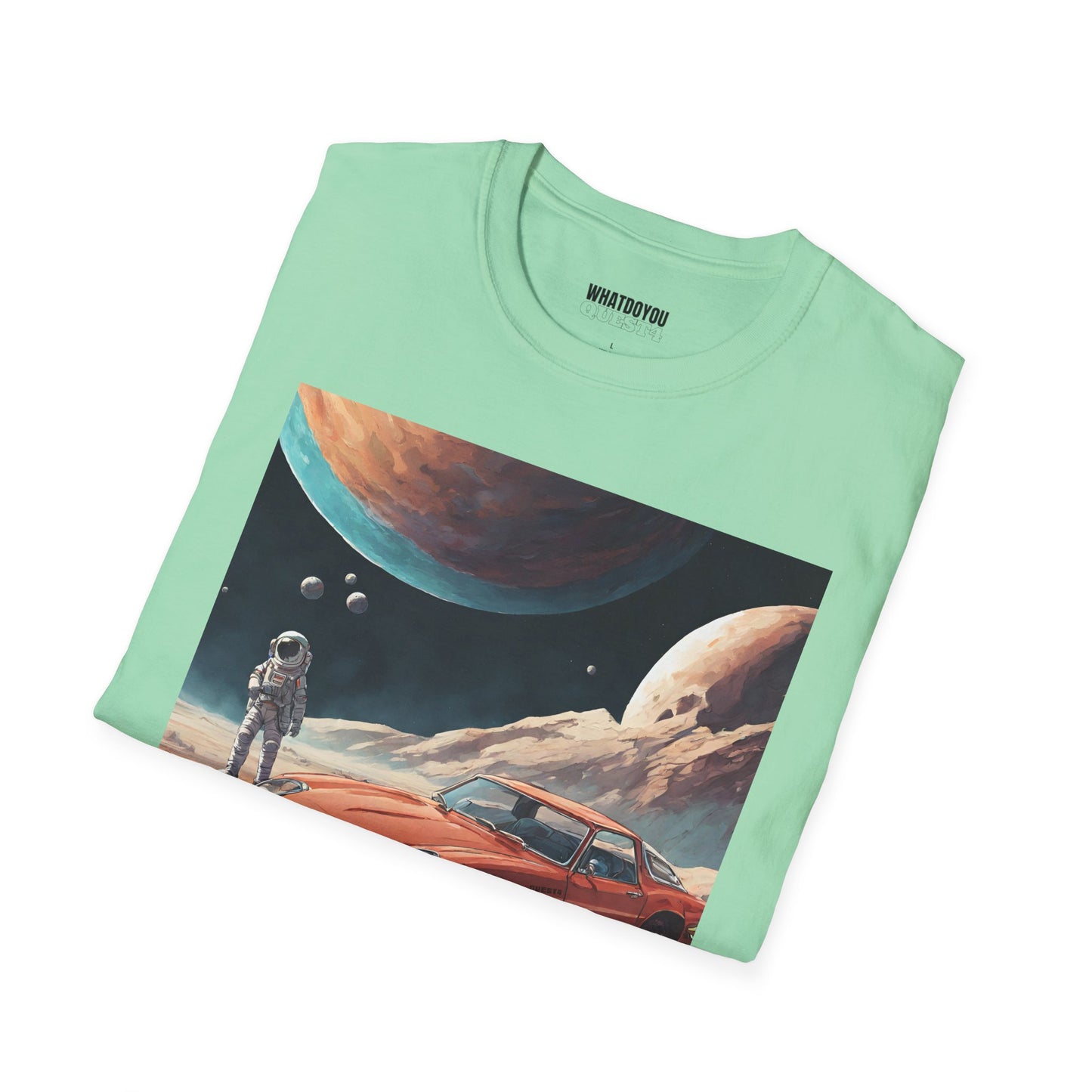 Quest4 Space Unisex Softstyle T-Shirt