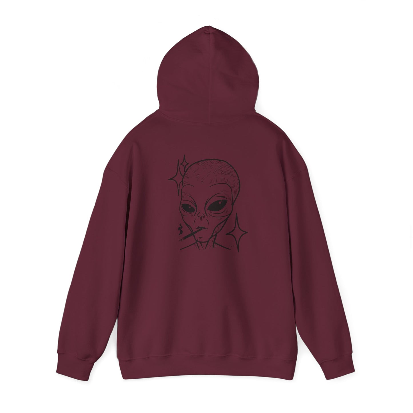 MANICEPTION Alien Hooded Sweatshirt