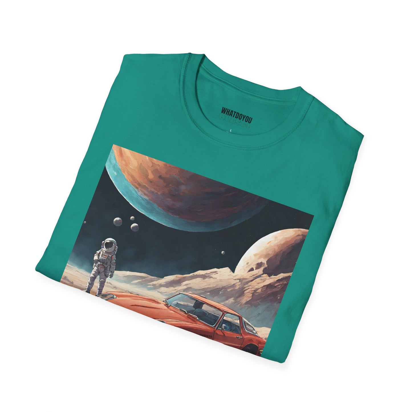 Quest4 Space Unisex Softstyle T-Shirt