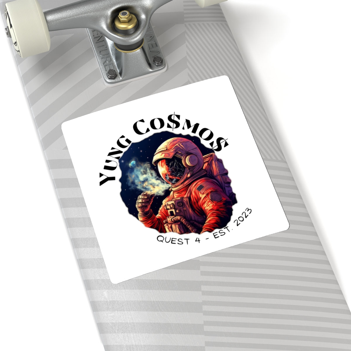 YUNG CO$MO$ Kiss-Cut Sticker