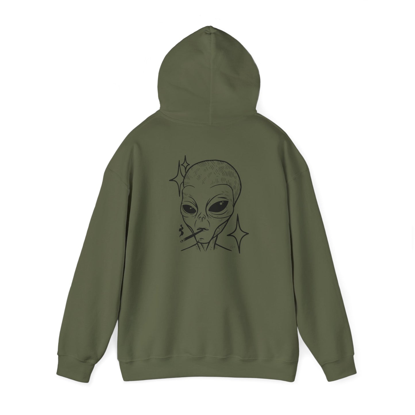 MANICEPTION Alien Hooded Sweatshirt