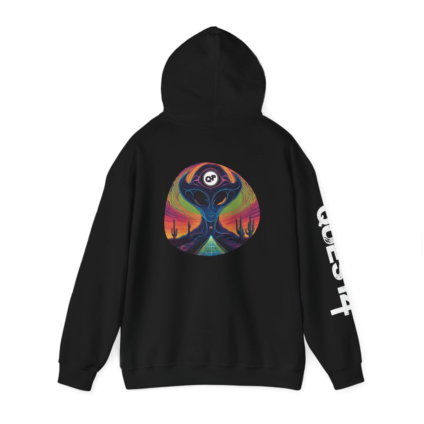 QUEST4 All Seeing Alien Hoodie
