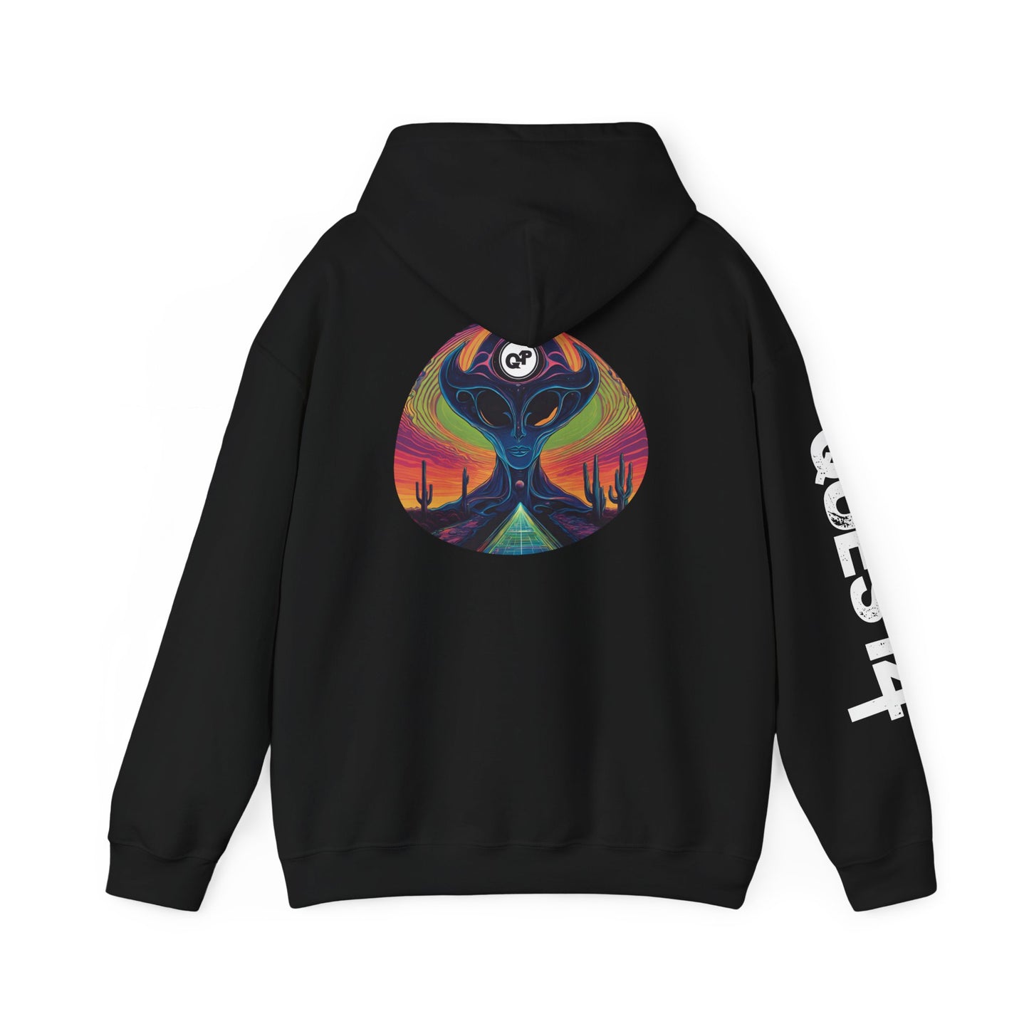 QUEST4 All Seeing Alien Hoodie