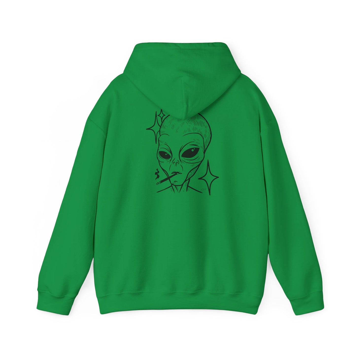 MANICEPTION Alien Hooded Sweatshirt