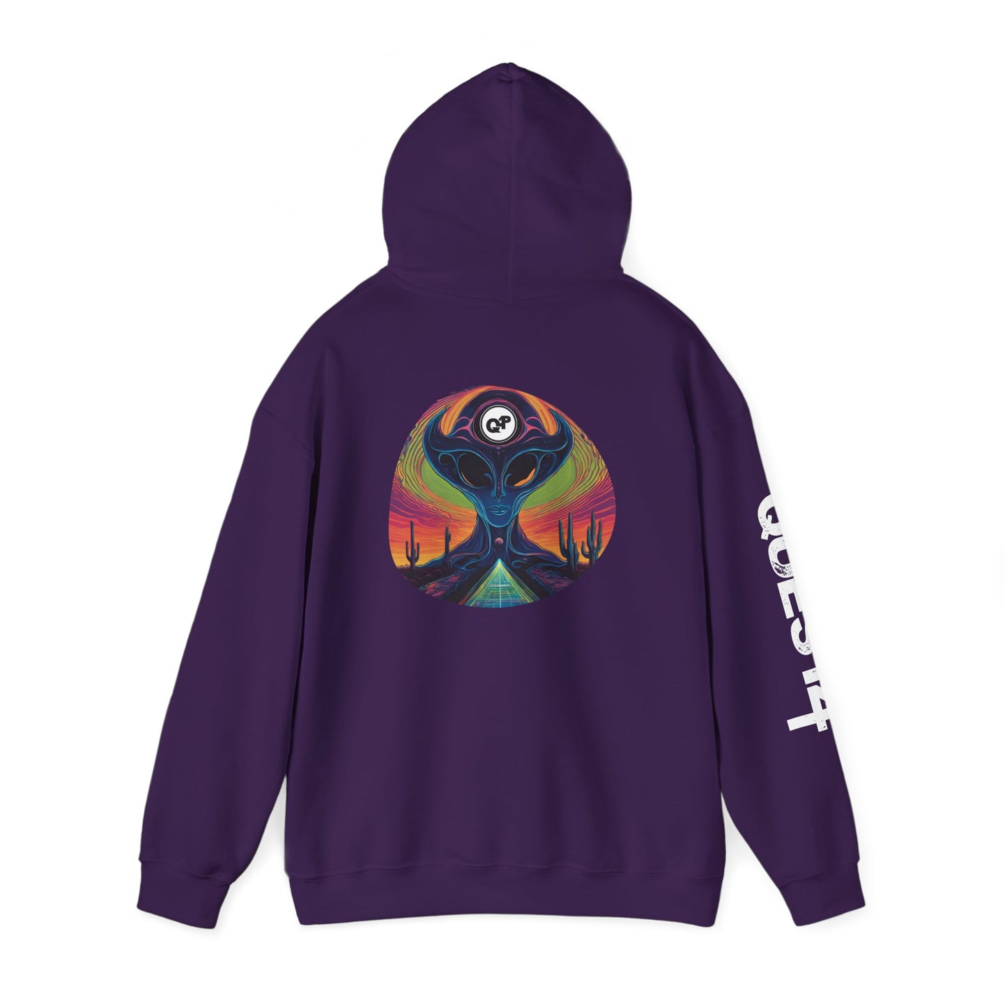 QUEST4 All Seeing Alien Hoodie