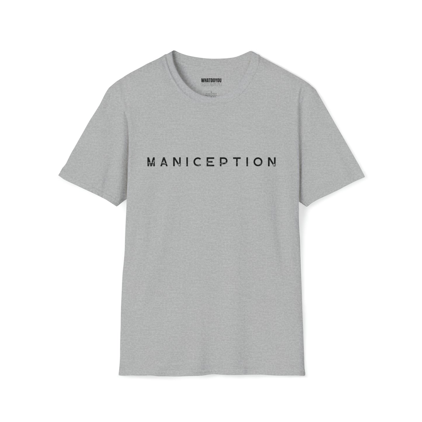 MANICEPTION Alien Unisex Softstyle T-Shirt