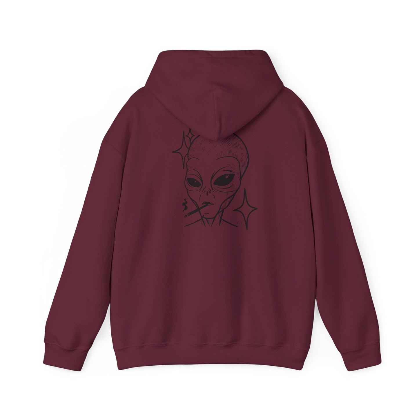 MANICEPTION Alien Hooded Sweatshirt