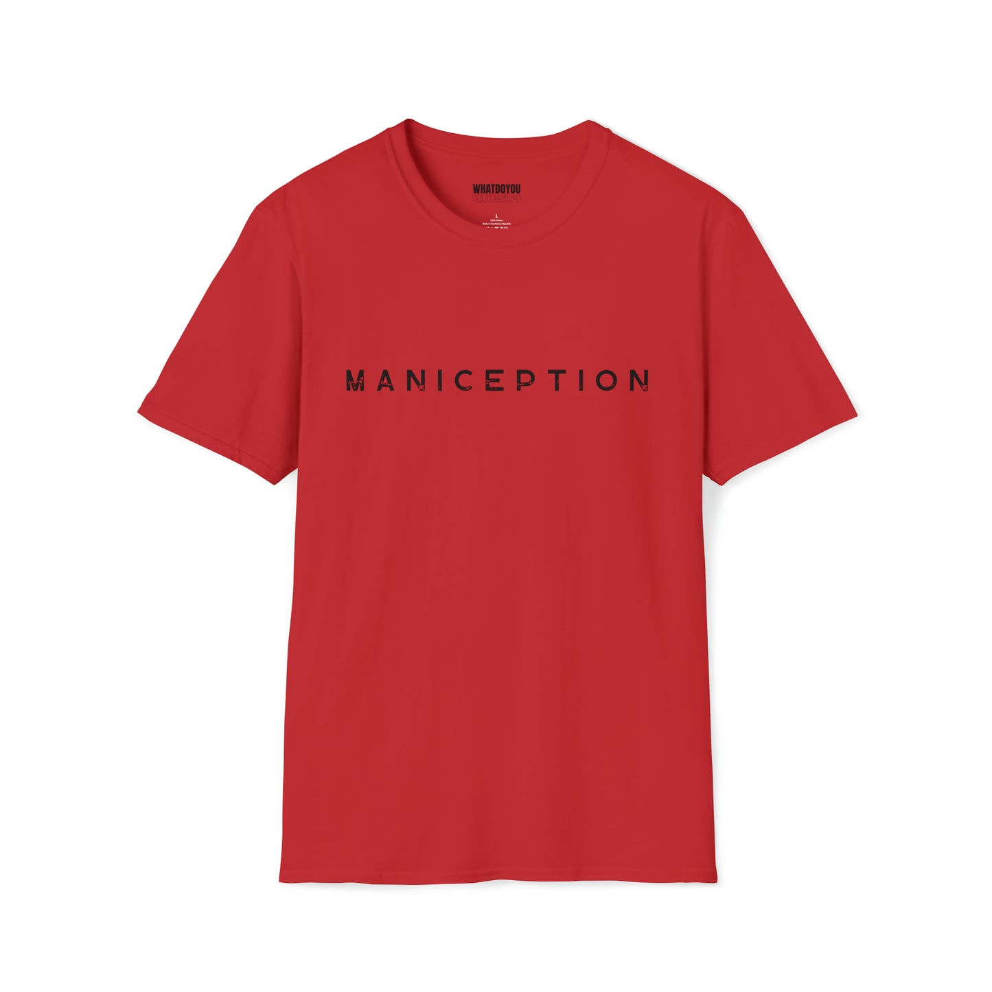 MANICEPTION Alien Unisex Softstyle T-Shirt