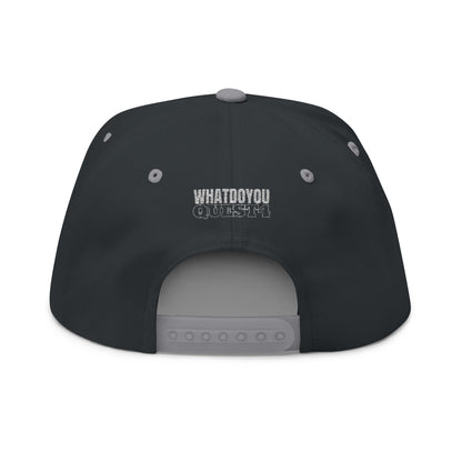 Maniception Flat Bill Embroidered Cap