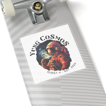 YUNG CO$MO$ Kiss-Cut Sticker