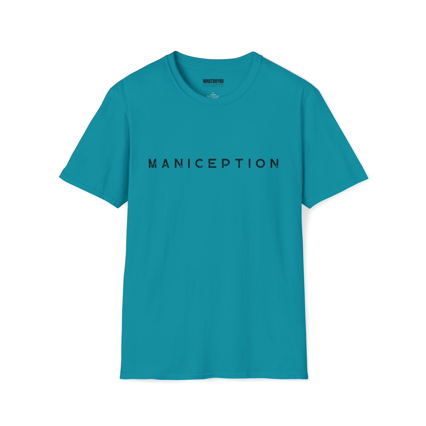 MANICEPTION Alien Unisex Softstyle T-Shirt
