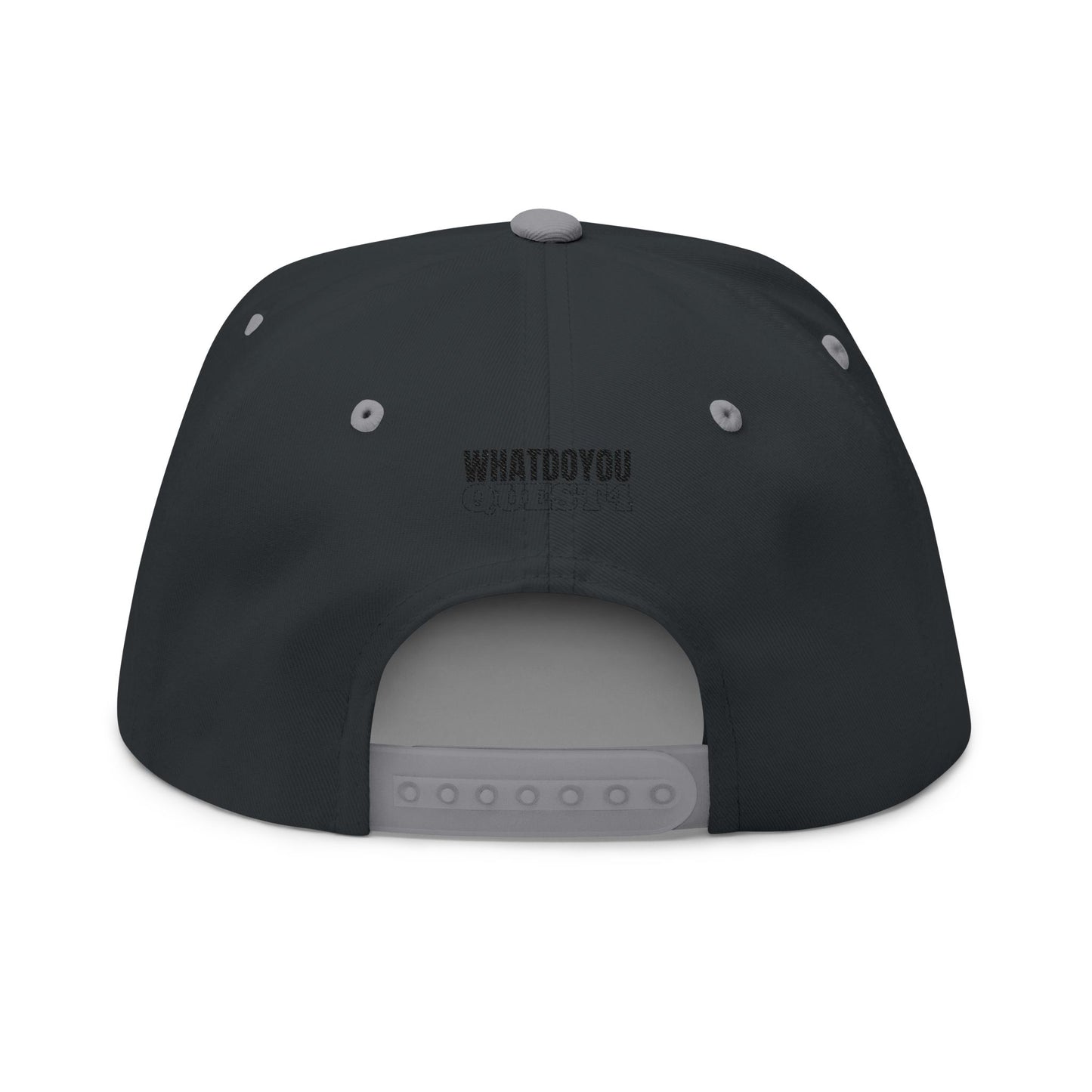 Maniception Flat Bill Embroidered Cap