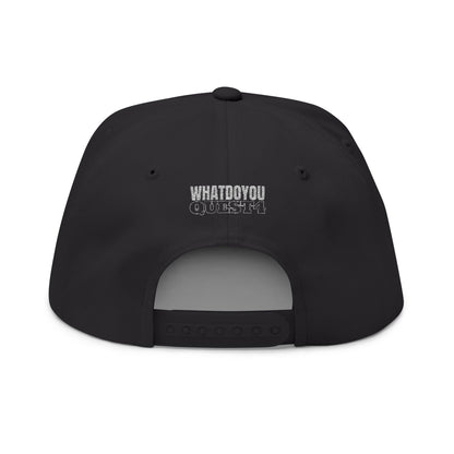 Maniception Flat Bill Embroidered Cap