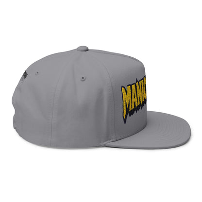 Maniception Flat Bill Embroidered Cap