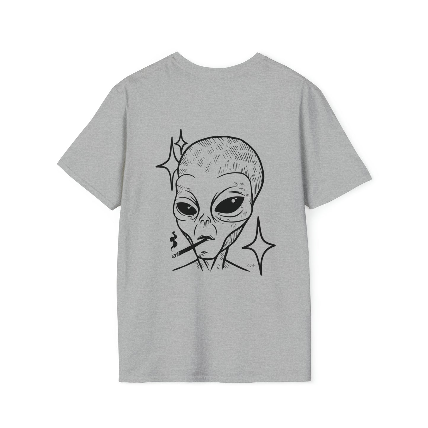 MANICEPTION Alien Unisex Softstyle T-Shirt
