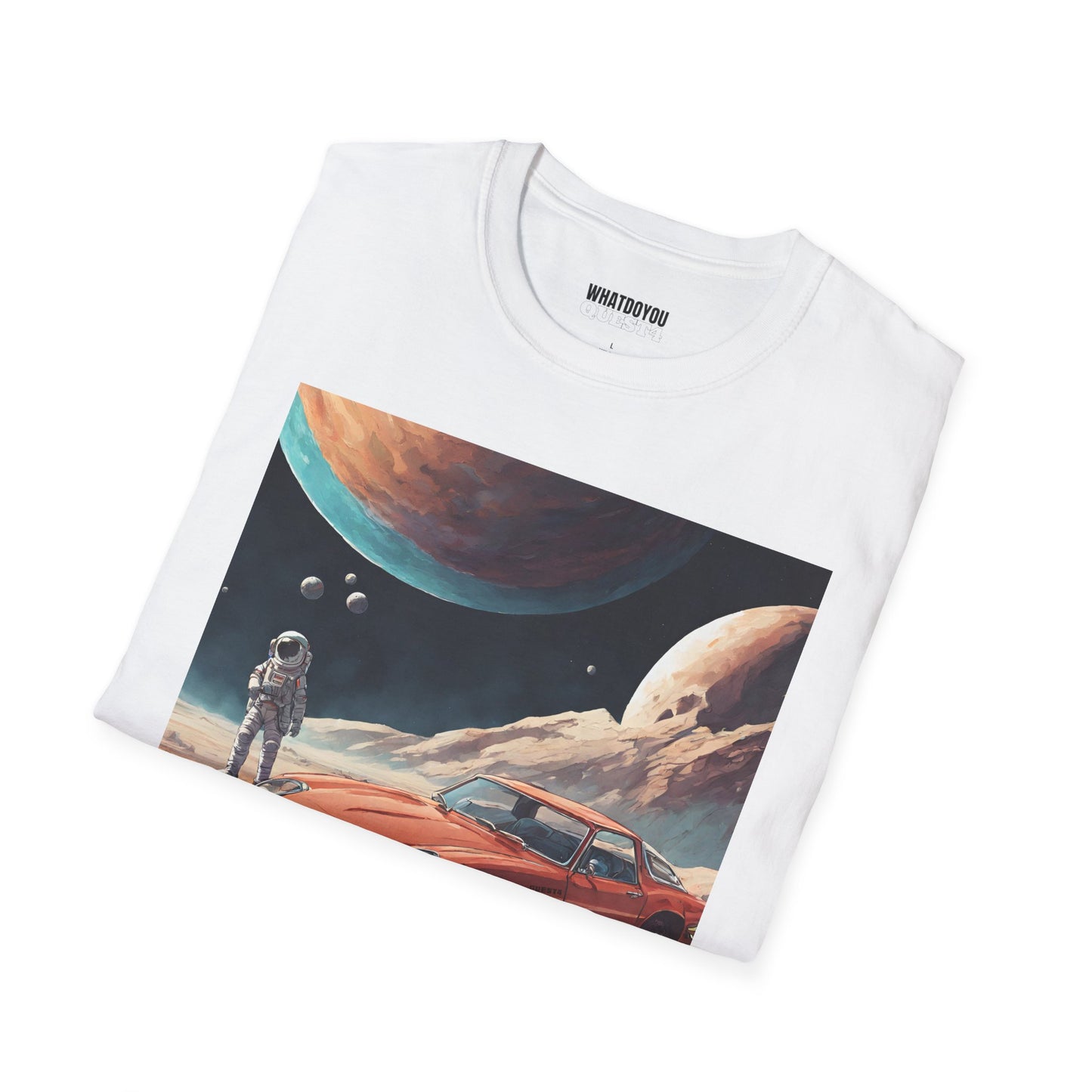 Quest4 Space Unisex Softstyle T-Shirt