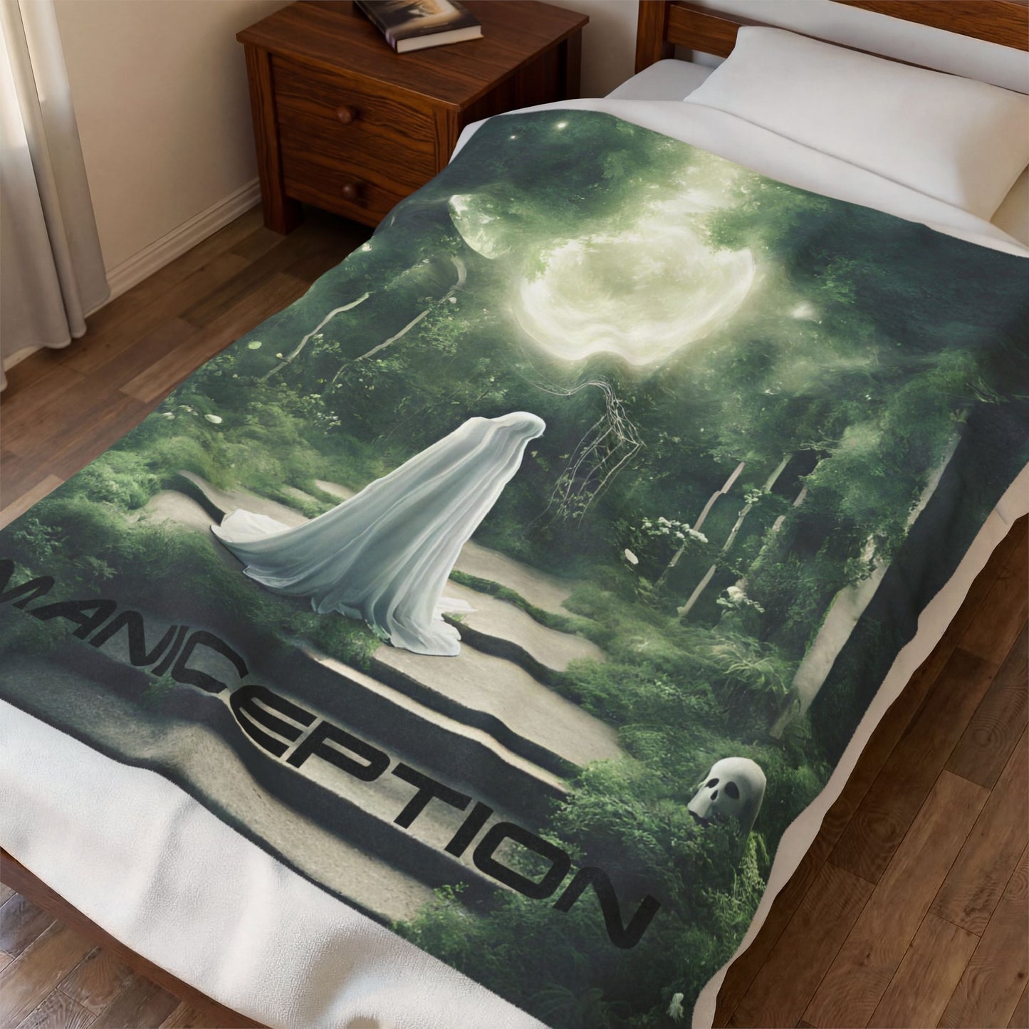 Maniception Ghost Blanket