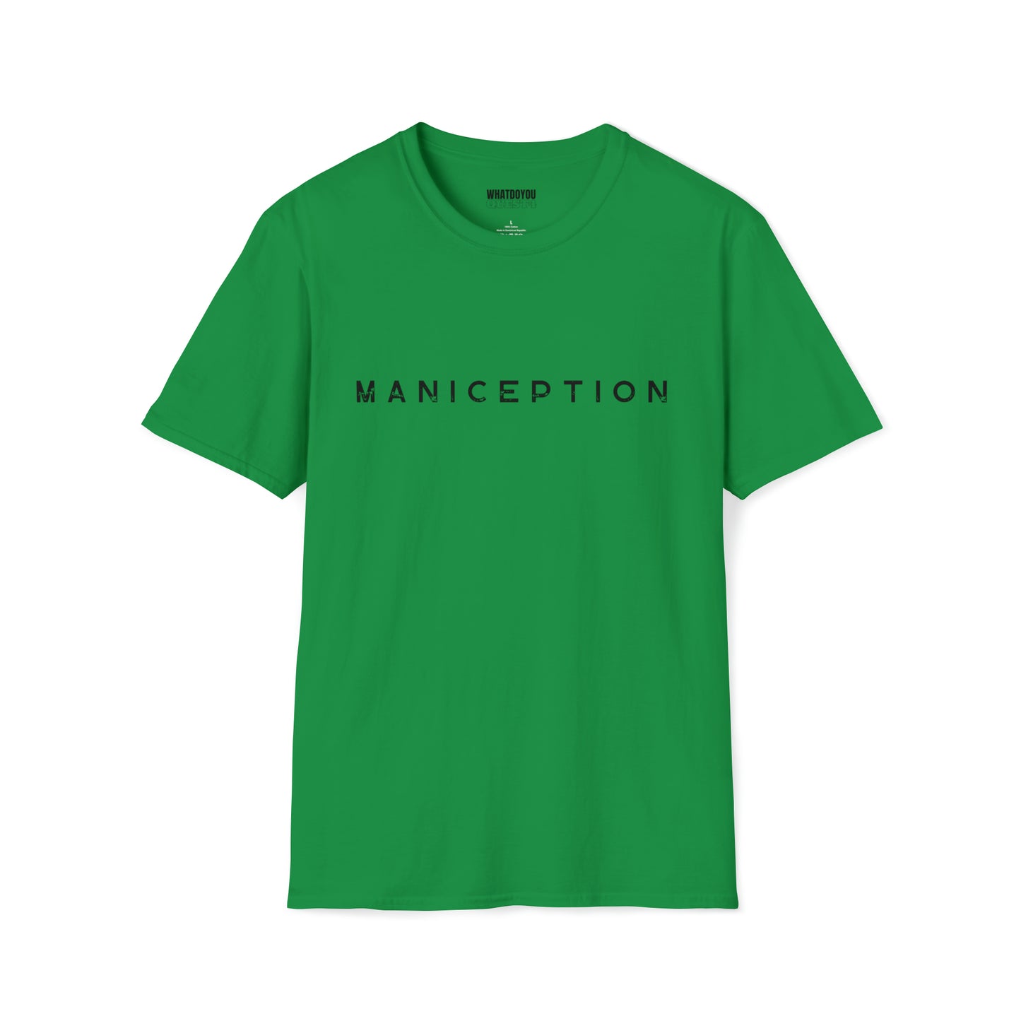 MANICEPTION Alien Unisex Softstyle T-Shirt