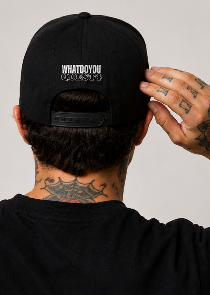 Maniception Flat Bill Embroidered Cap