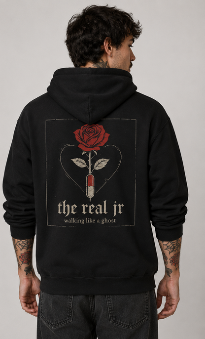 The Real JR petals & pain hoodie