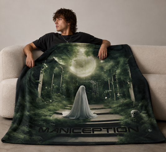 Maniception Ghost Blanket