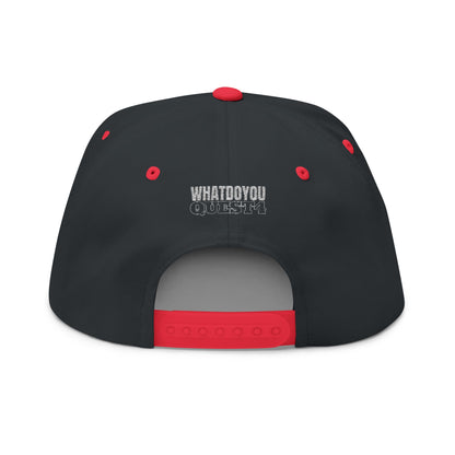 Maniception Flat Bill Embroidered Cap