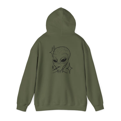 MANICEPTION Alien Hooded Sweatshirt