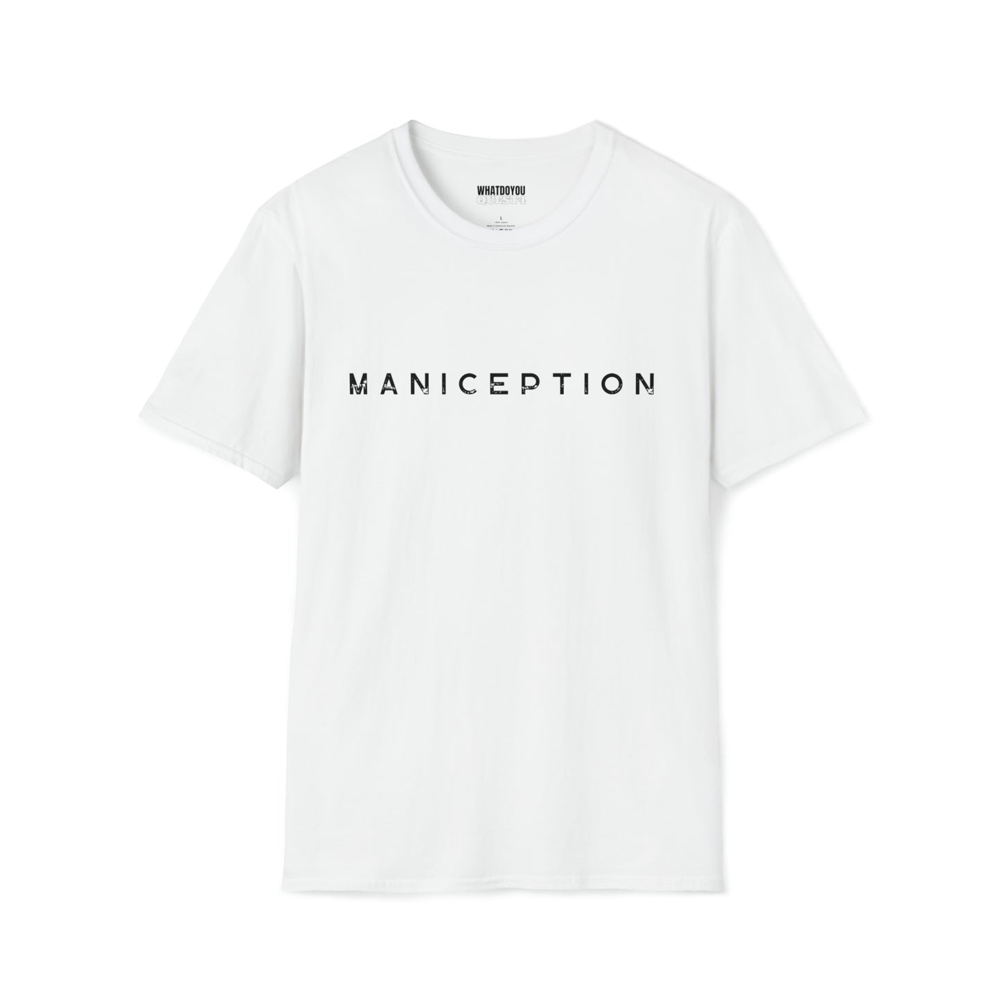 MANICEPTION Alien Unisex Softstyle T-Shirt