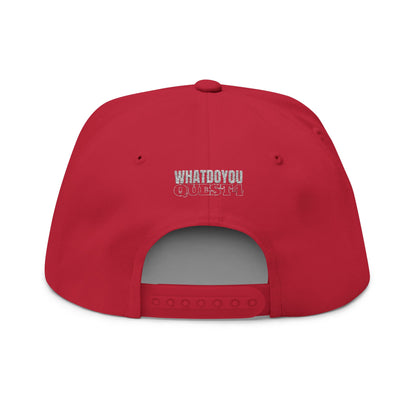 Maniception Flat Bill Embroidered Cap