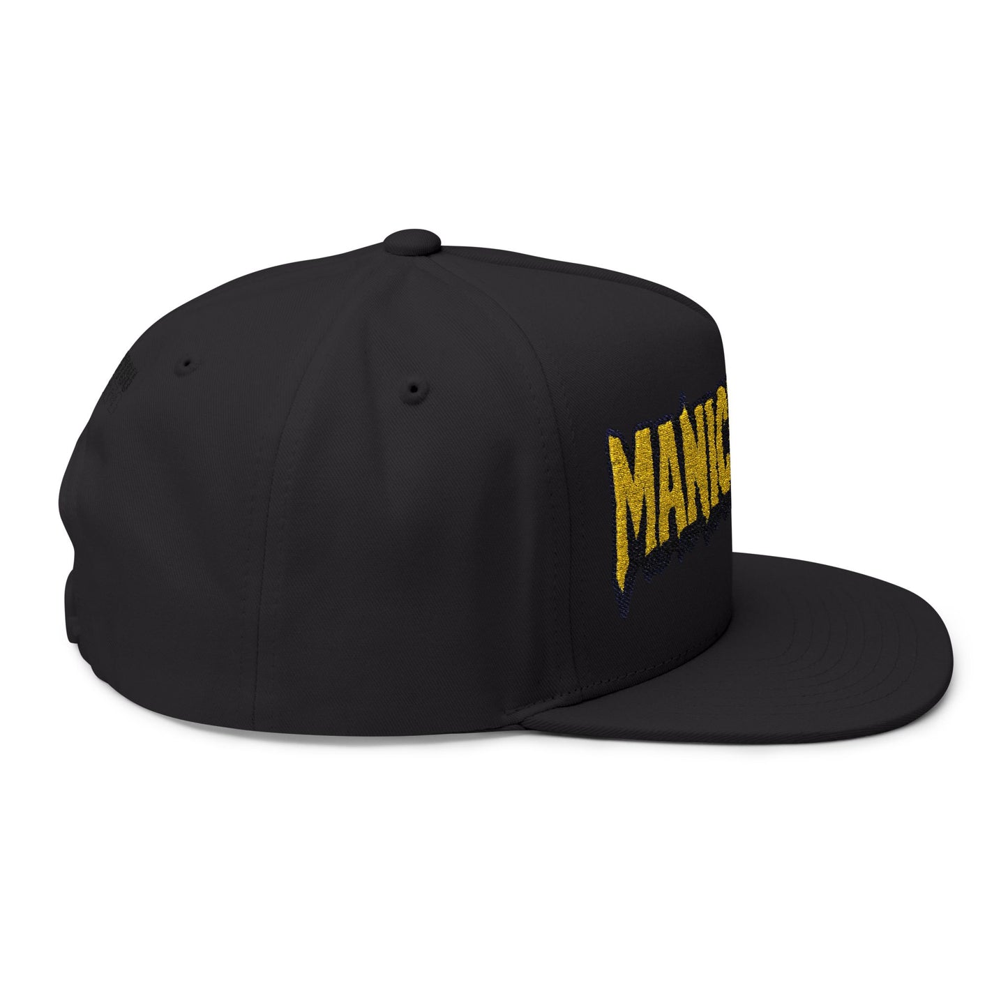 Maniception Flat Bill Embroidered Cap
