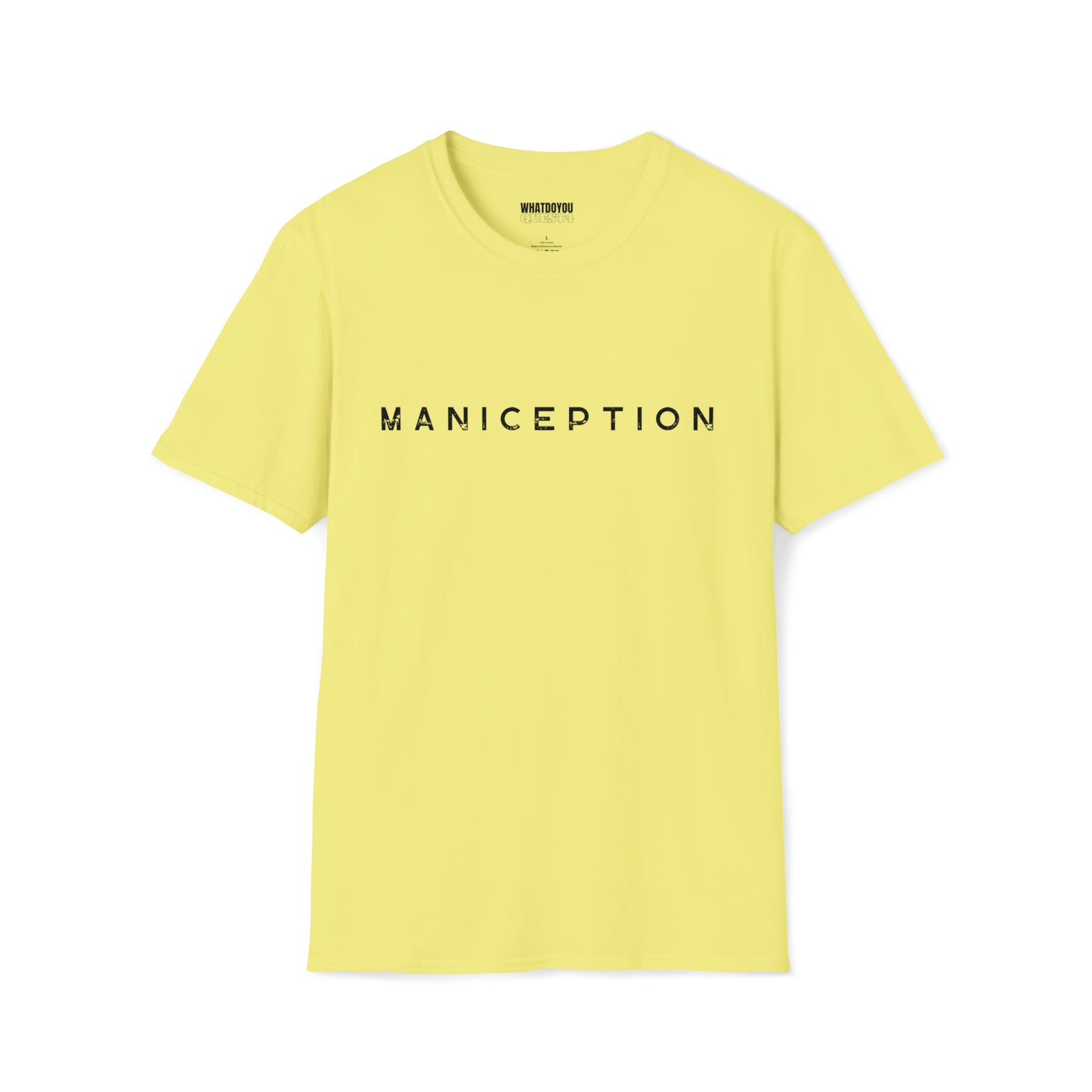 MANICEPTION Alien Unisex Softstyle T-Shirt