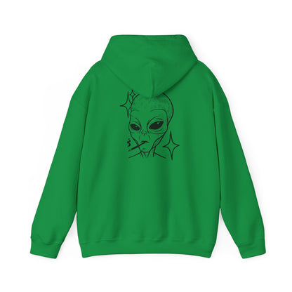 MANICEPTION Alien Hooded Sweatshirt