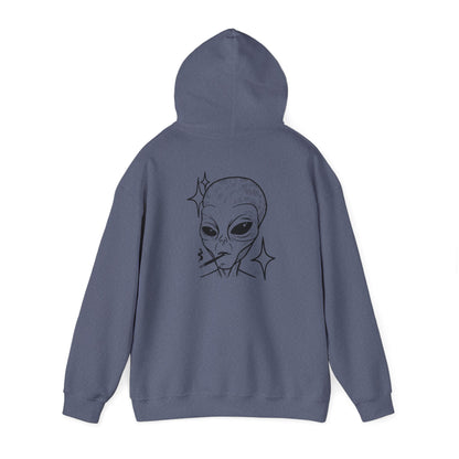 MANICEPTION Alien Hooded Sweatshirt