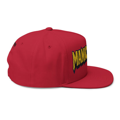 Maniception Flat Bill Embroidered Cap