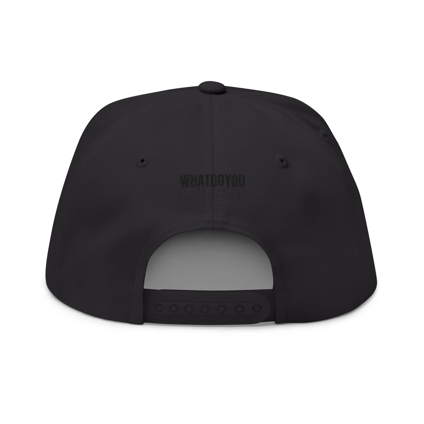 Maniception Flat Bill Embroidered Cap