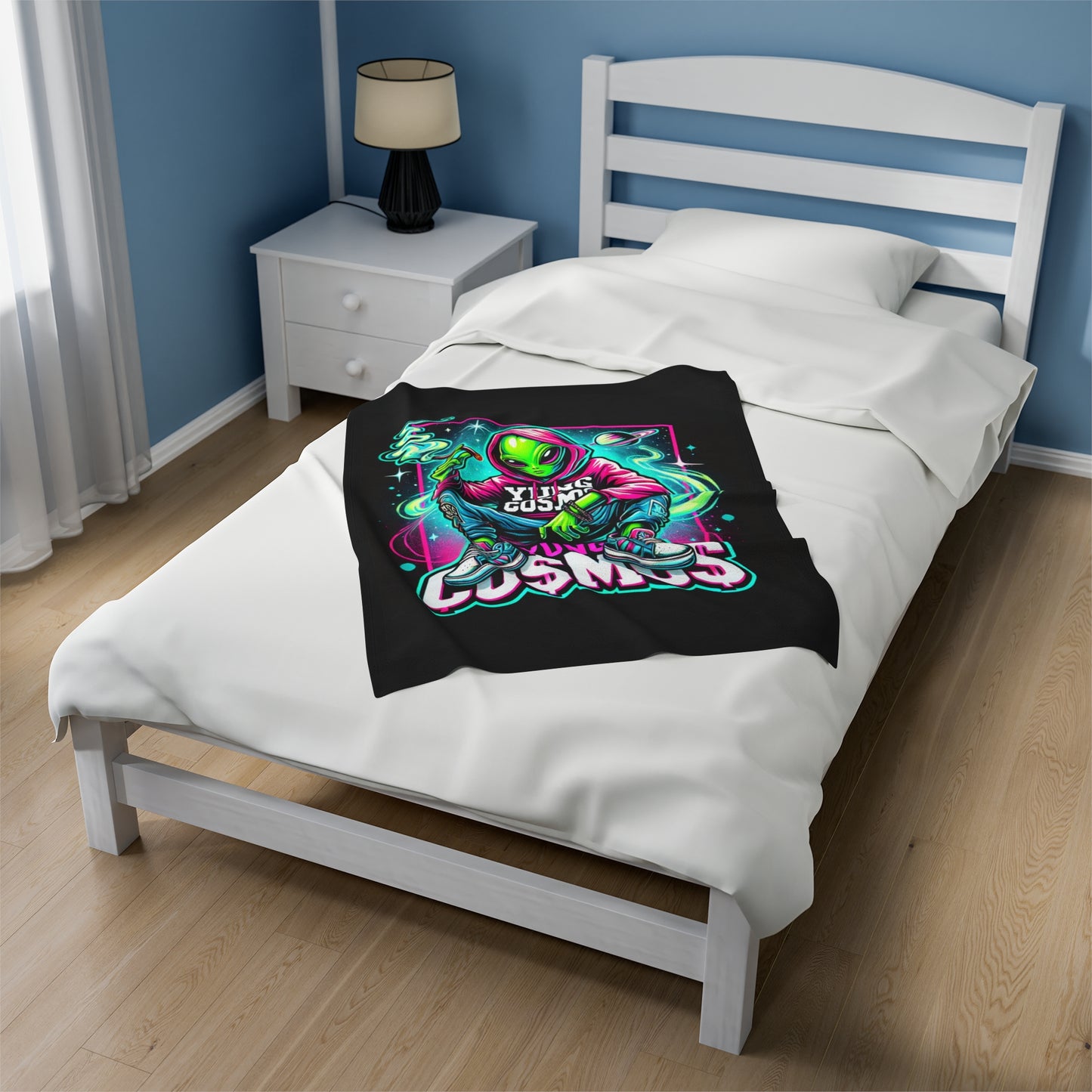 Yung Co$mo$ Plush Blanket